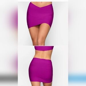 Skims knit swim Mini Skirt